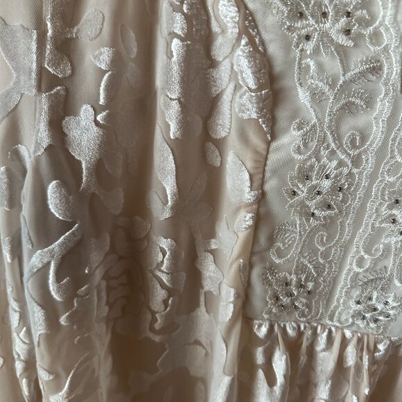 Women's Indigo Soul Velour Hippie Long Sleeve Shirt‎ Size Large - Picture 4 of 5